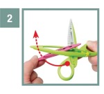 Maped Crea Cut Schere mit 5 austauschbaren Klingen