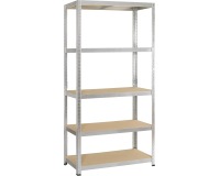 Avasco étagère Strong 175, ft 176 x 90 x 40 cm, 5 tablettes, galvanisé