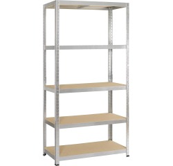 Avasco rek Strong 175, ft 176 x 90 x 40 cm, 5 legplanken, gegalvaniseerd