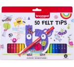Viltstift Bruynzeel Kids assorti 50 stuks