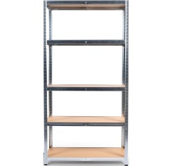 Avasco Atlas shelf, ft 196 x 120 x 50 cm, 5 shelves, galvanized