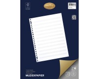 Multo muziekpapier voor ft A4, 23-gaatsperforatie, 50 vel
