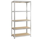 Avasco rek Strong 175, ft 176 x 90 x 45 cm, 5 legplanken, gegalvaniseerd