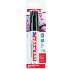 Edding 800 chisel marker 4-12mm black blister 1 piece
