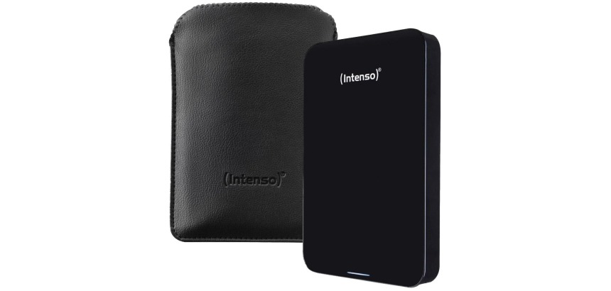 Intenso Memory Case disque dur portable, 5 To, noir
