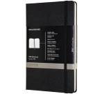 Moleskine professional notebook, A4 size, ruled, hard cover, 189 pages, black