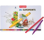 Bruynzeel Creatives Superpoints Felt-Tip Box 25 Colors