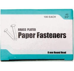 Bouhon boite avec 100 attaches parisiennes, 20 mm