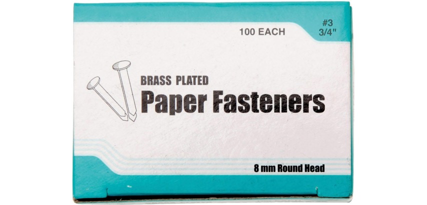 Bouhon boite avec 100 attaches parisiennes, 20 mm
