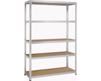 Avasco étagère Strong 175, ft 176 x 120 x 40 cm, 5 tablettes, galvanisé