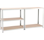 Avasco rek Strong 175, ft 176 x 120 x 40 cm, 5 legplanken, gegalvaniseerd