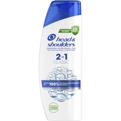 Head & Shoulders 2 en 1 Classic shampoo, bouteille de 300 ml