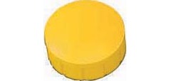 Magneet MAUL Solid 15mm 150gr geel 10 stuks
