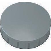 MAUL magneet Solid, 24 mm, trekkracht 600 gr, doos van 10 stuks, grijs