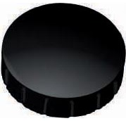 MAUL magneet Solid, 24 mm, trekkracht 600 gr, doos van 10 stuks, zwart