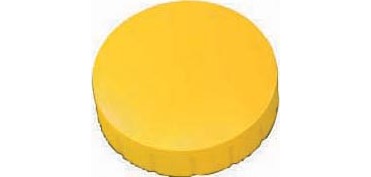 Maul Aimant Solid, 24 mm, 600 gr, boîte de 10 pièces, jaune
