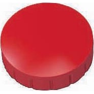 Maul Aimant Solid Ø24mm, 0,6kg, boîte 10 pces, rouge