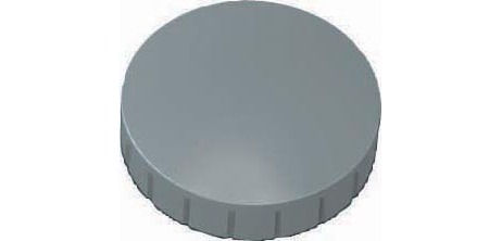 Solid magnet, load capacity: 0.8 kg, gray