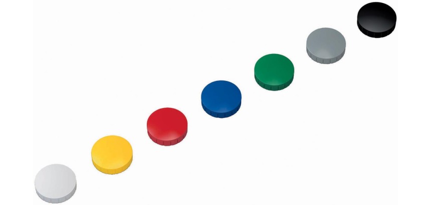 MAUL Solid Magnet 32mm 800g assorted 10 pieces