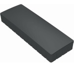 Magnet MAUL Solid 54 x 19 mm 1000 g schwarz 10 Stück