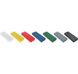 Magnet MAUL Solid 54x19mm 1000g sortiert 10 Stück