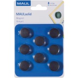 MAUL magneet Solid 20mm trekkracht 300gr blister 8 zwart