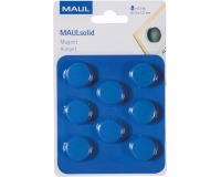 Maul Aimant Solid, 20 mm, 300 gr, blister de 8 pièces, bleu