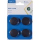 MAUL magneet Solid 32mm trekkracht  800gr blister 4 zwart