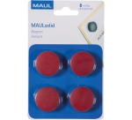 Solid Magnetic Maul, 32 mm, 800 g, blister pack of 4 pieces, red