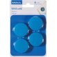 MAUL magneet Solid 38mm trekkracht  1,5kg blister 4 blauw