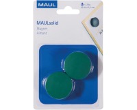 Maul Aimant Solid, 38 mm, 2,5 kg, blister de 2 pièces, vert