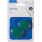 Maul Aimant Solid, Ø38mm, 2,5kg, blister 2 pces, vert