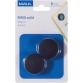 Maul Aimant Solid, 38 mm, 2,5 kg, blister de 2 pièces, noir