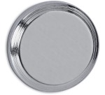 MAUL O-Neodym-Magnet, Ø16mm, 5kg, Blister 1Stk, hellsilber, für Glas und Whiteboard