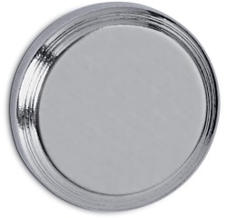 MAUL Aimant O-néodyme, Ø16mm, 5kg, blist 1pc, argent clair, pour le verre et le tableau blanc