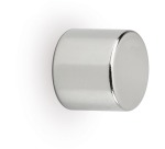 MAUL neodymium cylinder magneet, ft 10 x 10 x 10 mm, trekkracht 4 kg, zilver, blister van 10 stuks