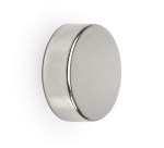 MAUL Aimant O-néodyme, Ø15x5mm, 4,5kg, blist 4pcs, argent clair, pour tableau blanc
