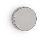 MAUL Aimant O-néodyme, Ø15x5mm, 4,5kg, blist 4pcs, argent clair, pour tableau blanc