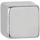 MAUL aimant neodymium forme cube, ft 10 x 10 x 10 mm, résistance 1,6 kg, argent, blister de 10 pièces