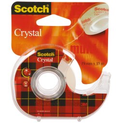 Scotch plakband Crystal ft 19 mm x 15 m