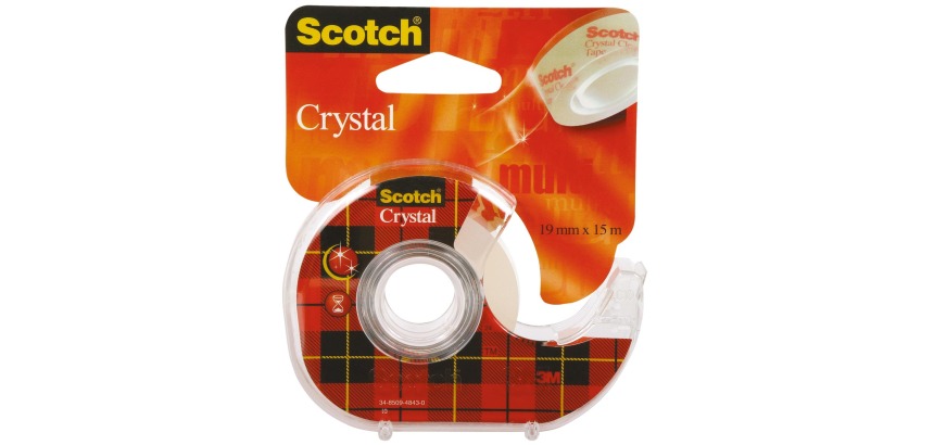 Scotch ruban adhésif Crystal ft 19 mm x 15 m
