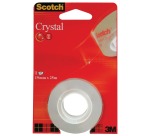 Scotch Klebeband Crystal ft 19 mm x 25 m, Blister mit 1 Rolle