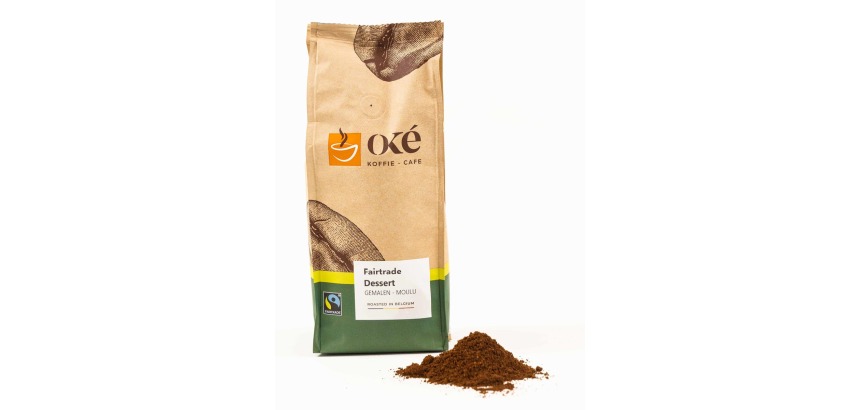 Oké café, moulu, paquet de 250 g, Fairtrade Dessert