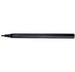 OFFICE products fineliner, 1 mm, zwart, doos van 10 stuks
