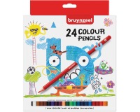 De_bruynzeel kids crayon coul 24x