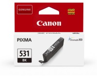 Canon cartouche d'encre CLI-531, 515 pages, OEM 6118C001, noir