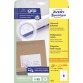 Avery Zweckform 6120, étiquettes universelles, Ultragrip, blanc, 25+5 feuilles,  105 x 148 mm