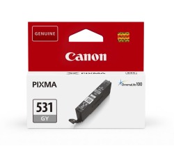 Canon cartouche d'encre CLI-531, 515 pages, OEM 6122C001, gris