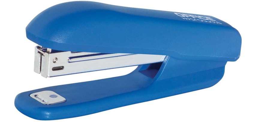 OFFICE products agrafeuse, plastique, 16 feuilles, bleu
