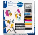 Ensemble de lettrage au pinceau Staedtler Design journey Art & Botanique set 10 pièces